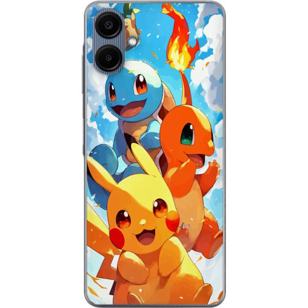 Samsung Galaxy A06 Läpinäkyvä kuori Pocket Creatures - inno
