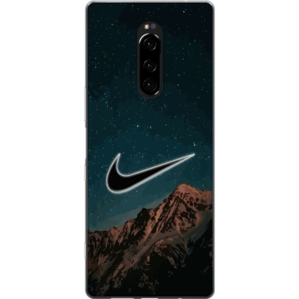 Sony Xperia 1 Gennemsigtig cover Nike