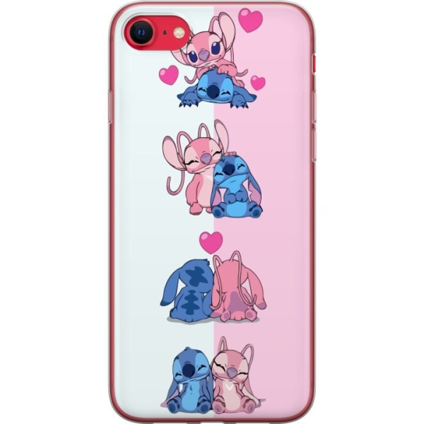 Apple iPhone SE (2022) Gennemsigtig cover Lilo & Stitch