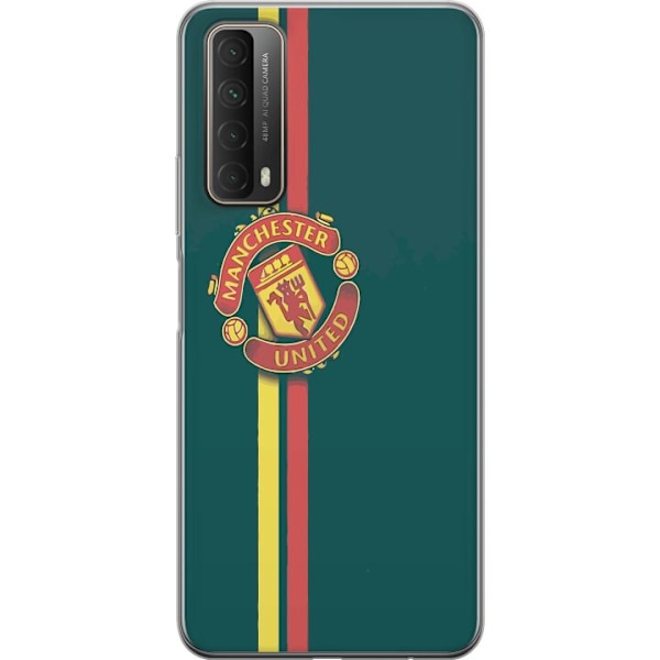 Huawei P smart 2021 Läpinäkyvä kuori Manchester United F.C.