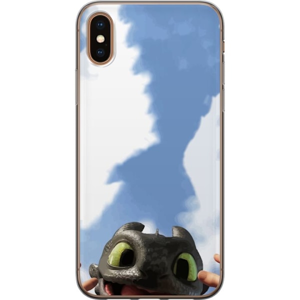 Apple iPhone X Läpinäkyvä kuori Lohikäärmeen Kasvattaja