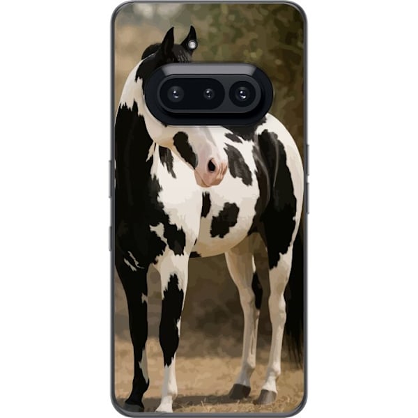 Nothing Phone (3a) Genomskinligt Skal Vacker Häst – elegant