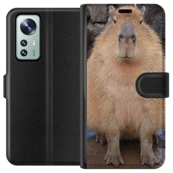 Kompatibel Tegnebogsetui til Xiaomi 12 Capybara