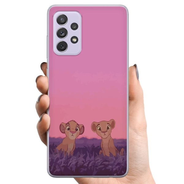 Samsung Galaxy A52s 5G TPU Matkapuhelimen kuori Vaaleanpunainen