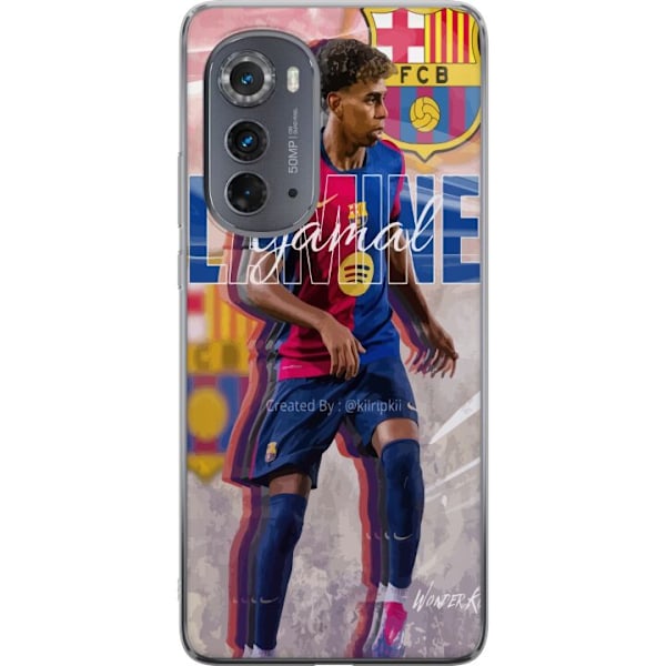 Motorola Edge (2022) Genomskinligt Skal Lamine Yamal FCB