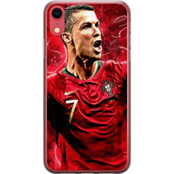 Apple iPhone XR Läpinäkyvä kuori Ronaldo