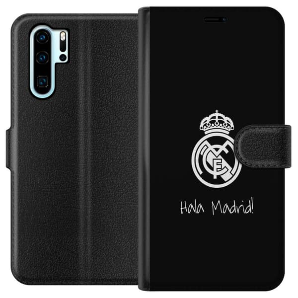 Kompatibelt Lommeboketui til Huawei P30 Pro Real Madrid