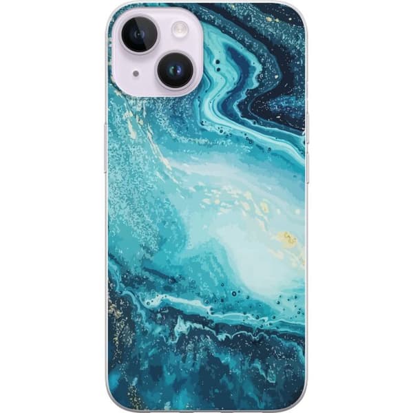 Kompatibelt Mobildeksel til Apple iPhone 14 Kunstmønster