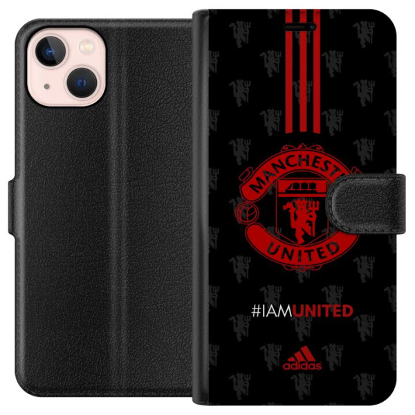 Apple iPhone 13 Lompakkokotelo Manchester United FC