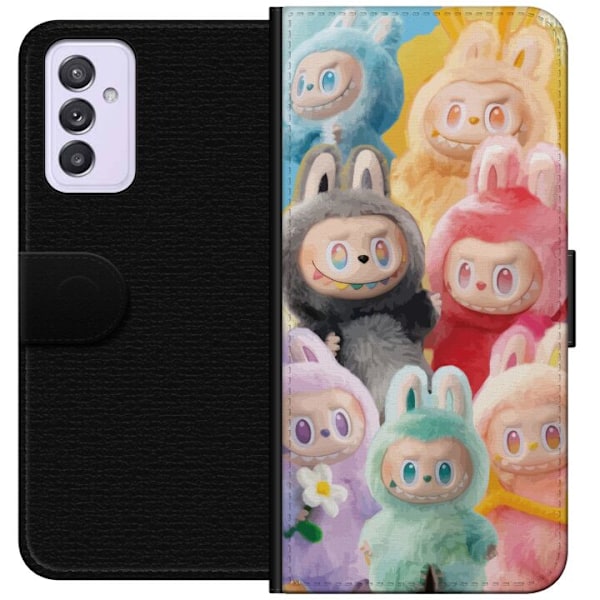 Samsung Galaxy A82 5G Plånboksfodral Labubu Sketch Style –