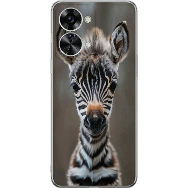 OnePlus Nord 2T Genomskinligt Skal Giraff Djurmotiv Afrika Natur Grafiskt Motiv Savann Vilda Djur Populär Väggkonst Exotiskt Tema
