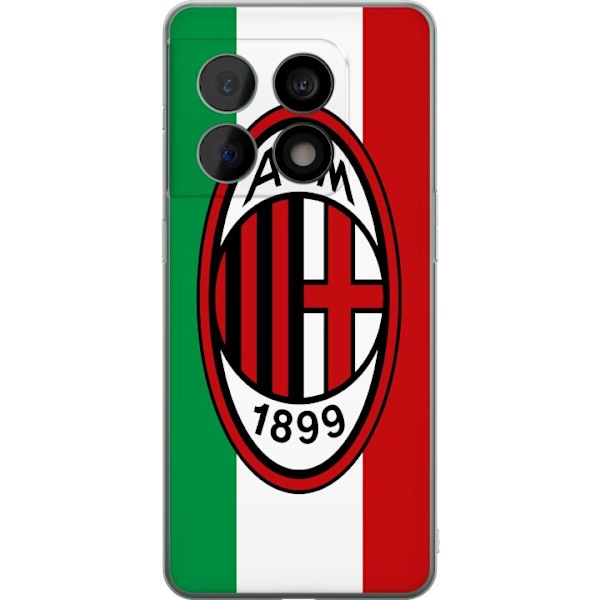 OnePlus 10 Pro Gennemsigtig cover AC Milan