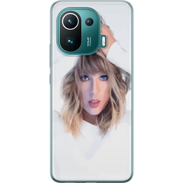 Xiaomi Mi 11 Pro Genomskinligt Skal Taylor Swift