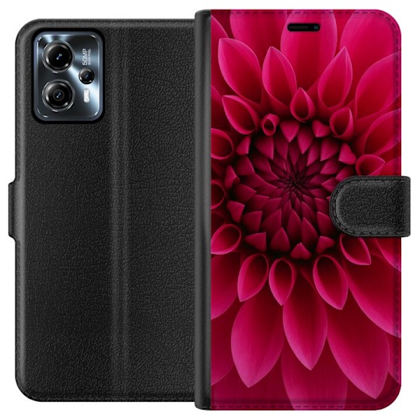 Motorola Moto G13 Lompakkokotelo Rosecore