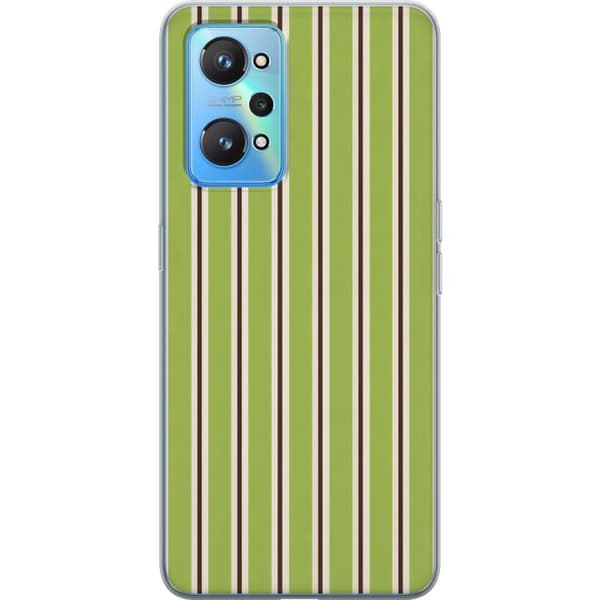 Kompatibelt Mobilskal till Realme GT Neo2 Matcha Stripe grön
