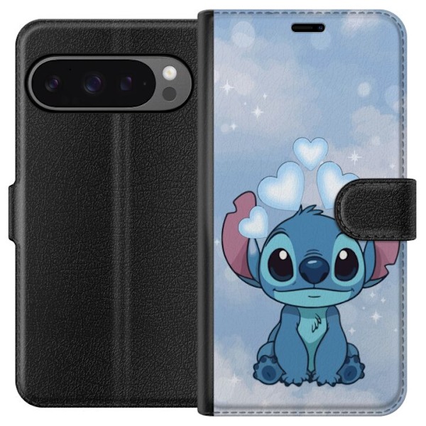 Google Pixel 9 Pro XL Lommeboketui Stitch Hoppande Gled - Mors