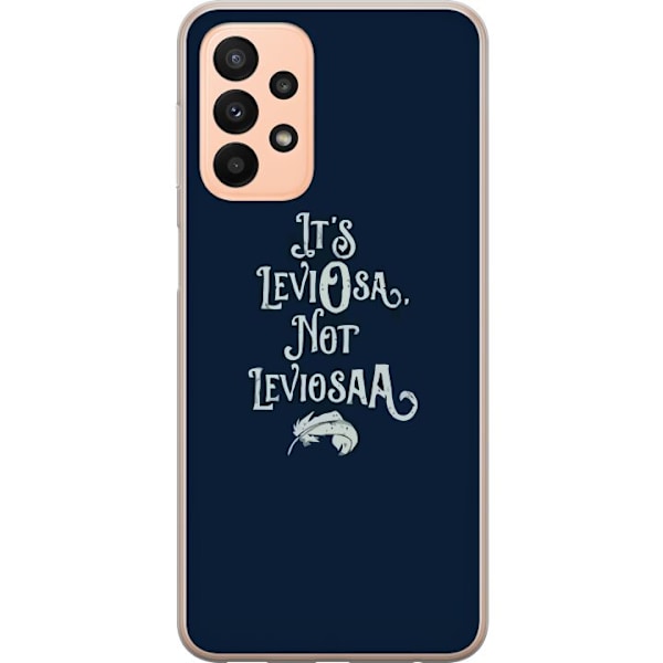 Samsung Galaxy A23 5G Genomskinligt Skal Harry Potter Text