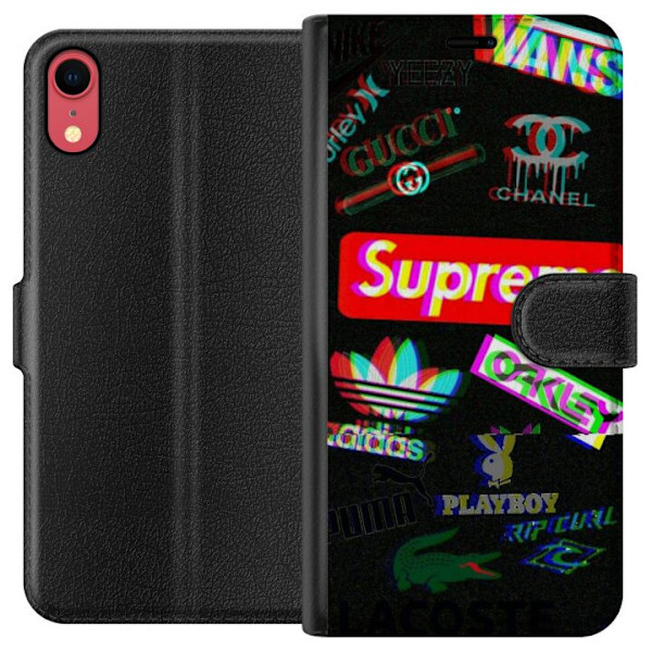 Apple iPhone XR Tegnebogsetui 3D