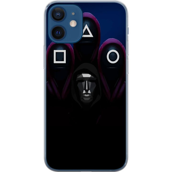 Apple iPhone 12 mini Läpinäkyvä kuori Squid Game Kausi 3 Uudet Ikoni Suosittu Sarja TV Motiivi Aasialainen Draama Trendikäs Graafinen Suunnittelu