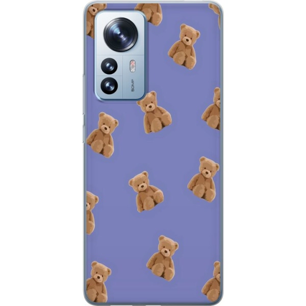 Xiaomi 12 Pro Läpinäkyvä kuori Lentävät karhut