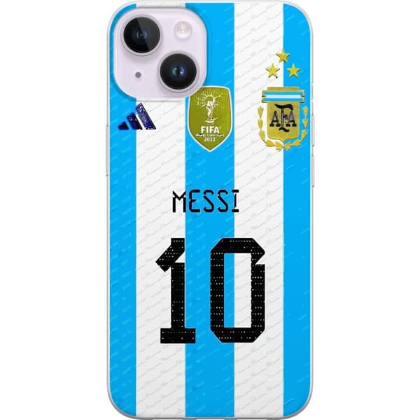 Kompatibelt Mobildeksel til Apple iPhone 14 Lionel Messi (Argentina)