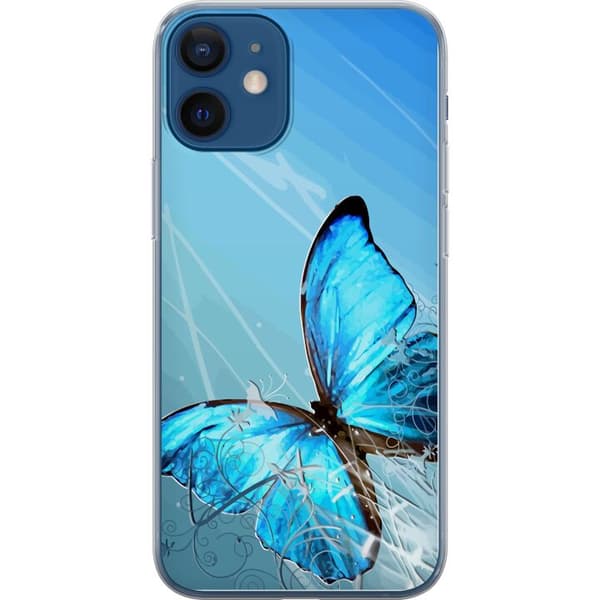 Kompatibelt Mobilskal till Apple iPhone 12 Fjäril