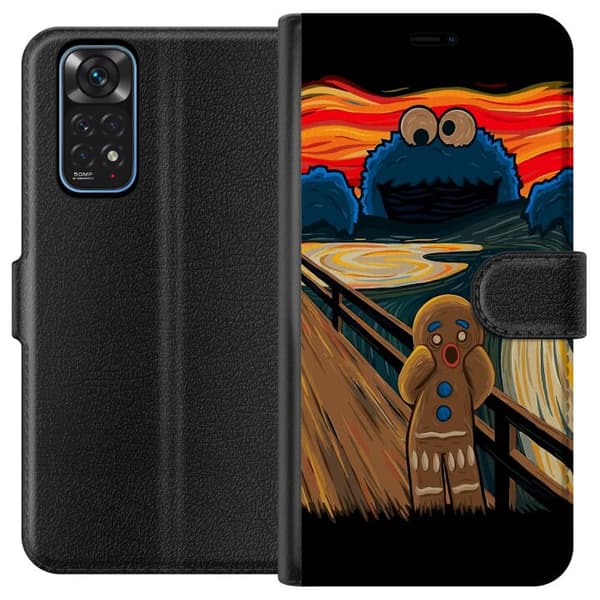 Kompatibelt Plånboksfodral till Xiaomi Redmi Note 11 Kakmonstret