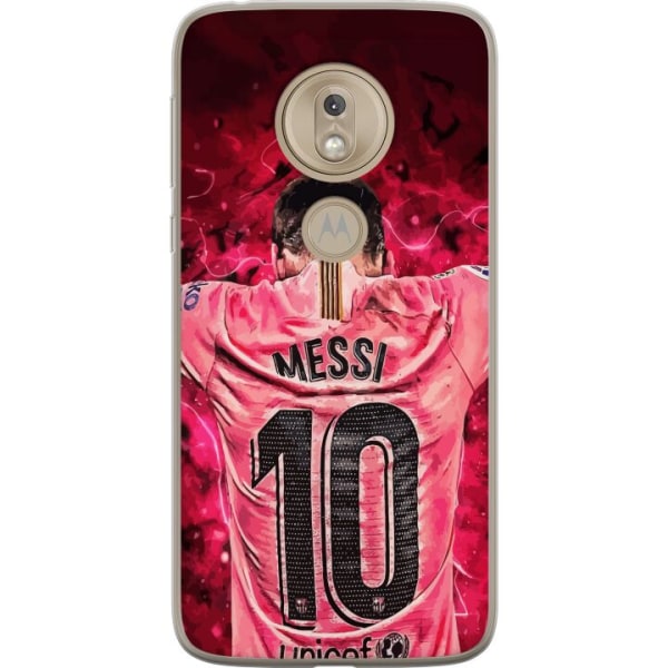 Motorola Moto G7 Play Gennemsigtig cover Messi