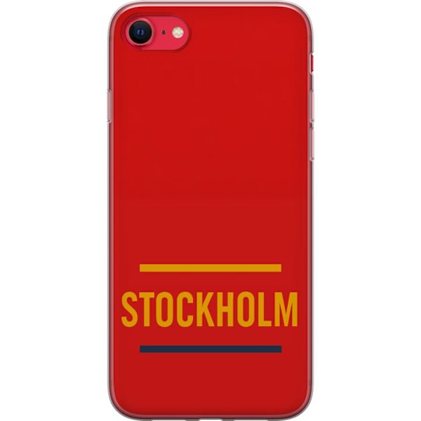 Apple iPhone SE (2022) Gennemsigtig cover Stockholm – Hockey