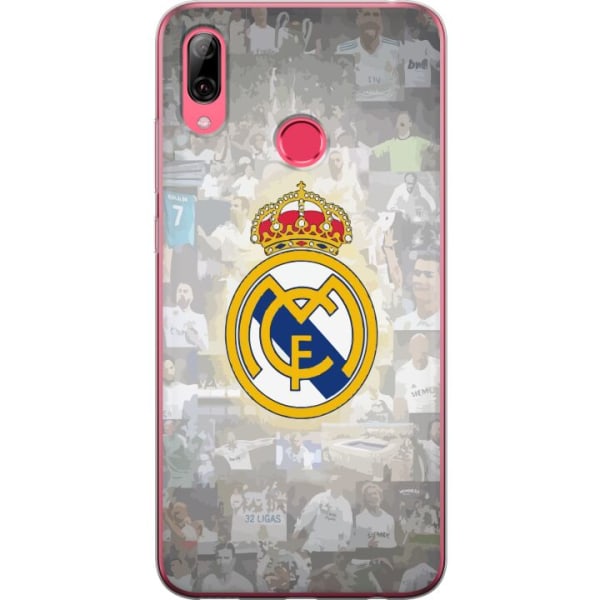 Huawei Y7 (2019) Läpinäkyvä kuori Real Madrid