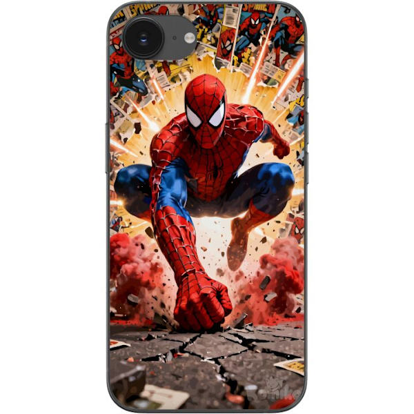 Kompatibelt Mobildeksel til Apple iPhone 17e Spider Man action