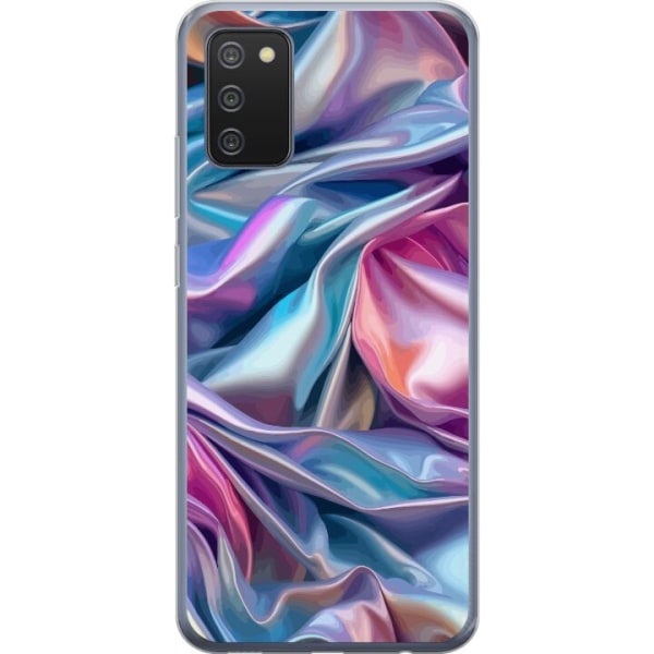 Samsung Galaxy A02s Läpinäkyvä kuori Hohtava silkki
