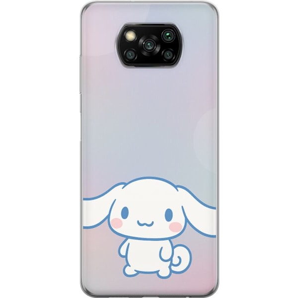 Xiaomi Poco X3 NFC Gjennomsiktig deksel Kawaii Sanrio Cinnamon