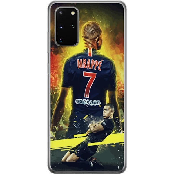 Samsung Galaxy S20+ Läpinäkyvä kuori Kylian Mbappé