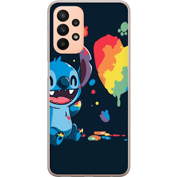 Samsung Galaxy A23 Gennemsigtig cover Stitch maler