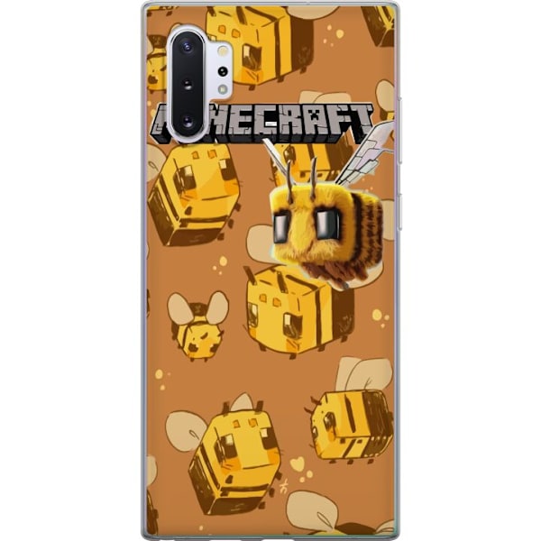 Samsung Galaxy Note10+ Läpinäkyvä kuori Minecraft Bi