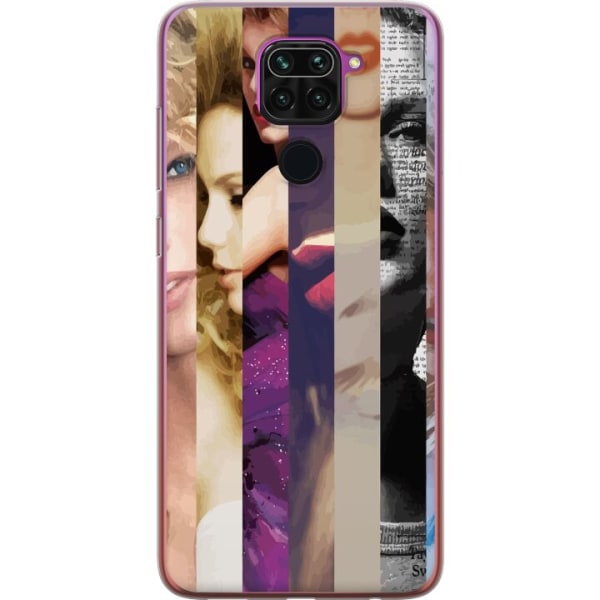 Xiaomi Redmi Note 9 Gennemsigtig cover Taylor Swift