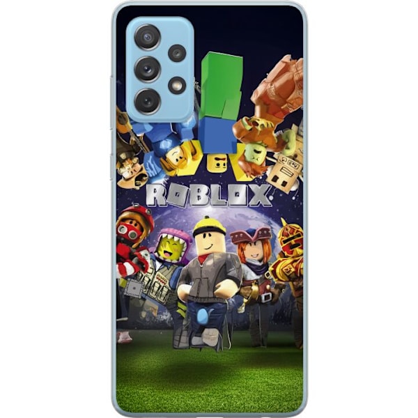Samsung Galaxy A52 5G Gjennomsiktig deksel Roblox Verden - Spi