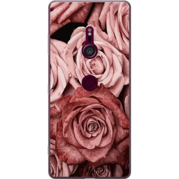 Sony Xperia XZ3 Läpinäkyvä kuori Ruusut