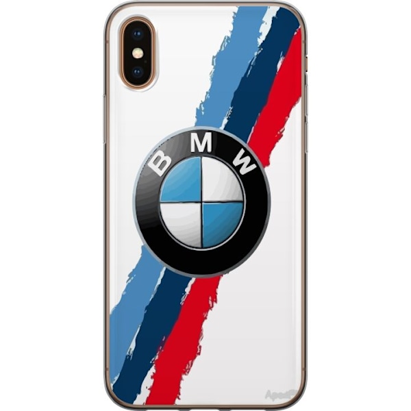 Apple iPhone XS Max Genomskinligt Skal BMW Ränder