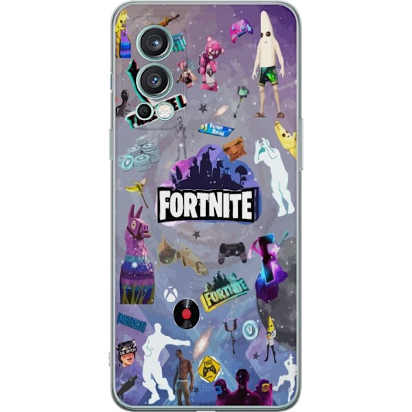 OnePlus Nord 2 5G Läpinäkyvä kuori Fortnite