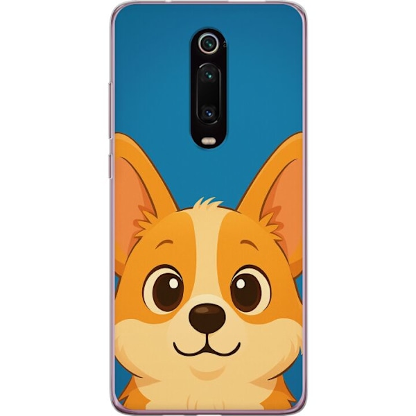 Xiaomi Mi 9T Pro  Läpinäkyvä kuori Hello Corgi