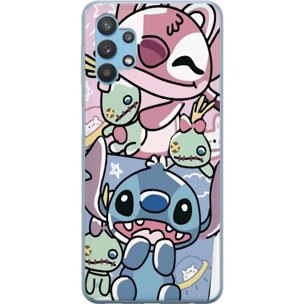 Samsung Galaxy A32 5G Genomskinligt Skal Stitch