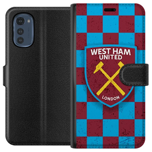 Motorola Moto E32s Plånboksfodral West Ham