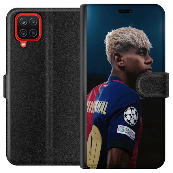 Samsung Galaxy A12 Lommeboketui Lamine Yamal - Barcelonas Wond