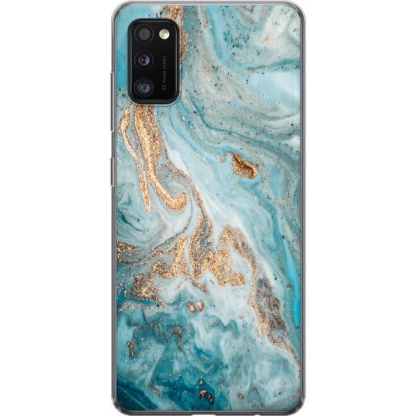 Samsung Galaxy A41 Cover / Mobilcover - Magisk Marmor