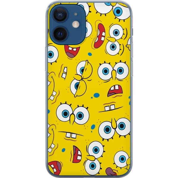 Kompatibelt Mobilskal till Apple iPhone 12 mini SpongeBob SquarePants