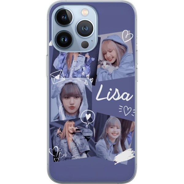Apple iPhone 13 Pro Läpinäkyvä kuori Lisa Blackpink – Aesthetic K-pop Queen