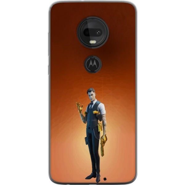 Motorola Moto G7 Gennemsigtig cover Fortnite - Midas