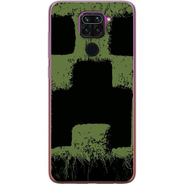 Xiaomi Redmi Note 9 Genomskinligt Skal A Minecraft Movie